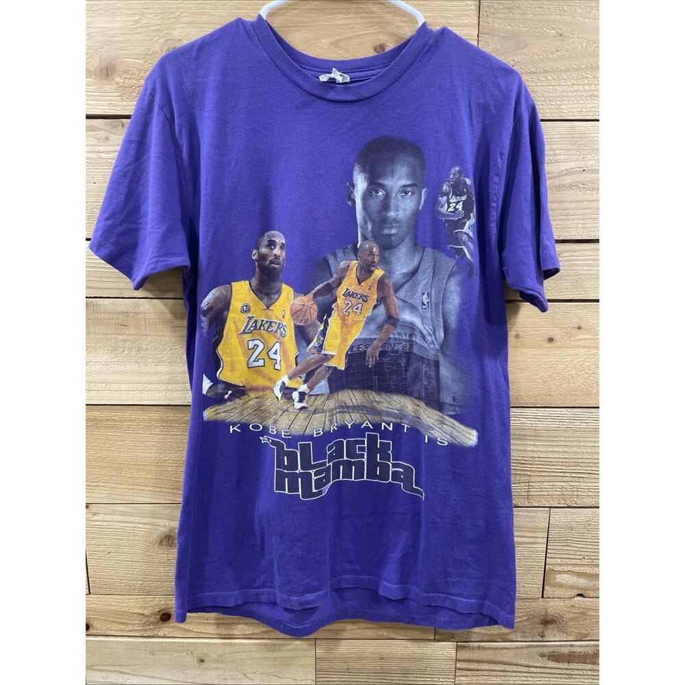 Alstyle T Shirt Mens Medium Kobe Bryant Black Mamba